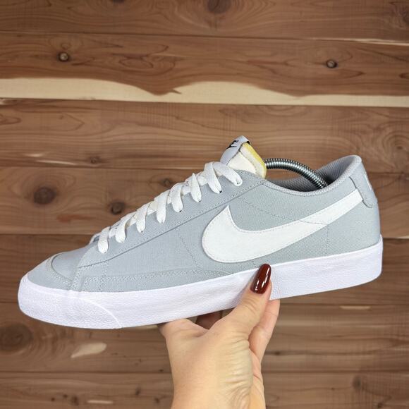 Nike Blazer Low Platform Sneakers Men's Casual Shoes Gray Sneakers Size 11.5 - Picture 14 of 16